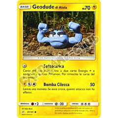 035 / 181 Geodude di Alola comune normale (IT) -NEAR MINT-