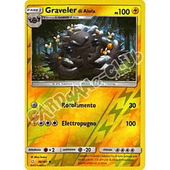 036 / 181 Graveler di Alola non comune foil reverse (IT) -NEAR MINT-