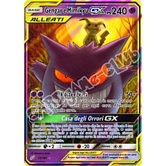 053 / 181 Gengar e Mimikyu GX rara GX foil (IT) -NEAR MINT-