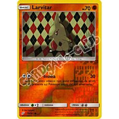 079 / 181 Larvitar comune foil reverse (IT) -NEAR MINT-