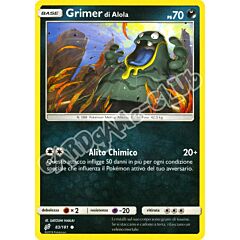 083 / 181 Grimer di Alola comune normale (IT) -NEAR MINT-