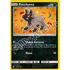 086 / 181 Poochyena comune foil reverse (IT) -NEAR MINT-