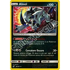 088 / 181 Absol rara foil reverse (IT) -NEAR MINT-