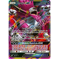 096 / 181 Hoopa GX rara GX foil (IT) -NEAR MINT-