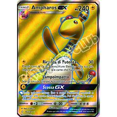 163 / 181 Ampharos GX ultra rara foil (IT) -NEAR MINT-
