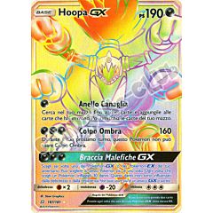 187 / 181 Hoopa GX rara segreta foil (IT) -NEAR MINT-
