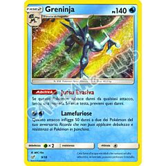 09 / 18 Greninja rara foil (IT) -NEAR MINT-