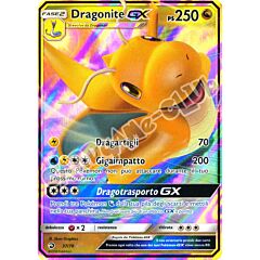37 / 70 Dragonite GX rara GX foil (IT) -NEAR MINT-