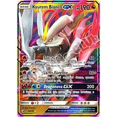 48 / 70 Kyurem Bianco GX rara GX foil (IT) -NEAR MINT-