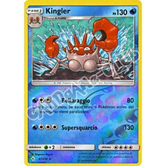 047 / 214 Kingler rara foil reverse (IT) -NEAR MINT-