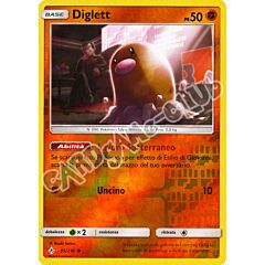 085 / 214 Diglett comune foil reverse (IT) -NEAR MINT-