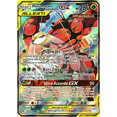 192 / 214 Pheromosa e Buzzwole GX ultra rara foil (IT) -NEAR MINT-