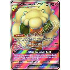 206 / 214 Whimsicott GX ultra rara foil (IT) -NEAR MINT-