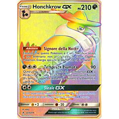 223 / 214 Honchkrow GX rara segreta foil (IT) -NEAR MINT-