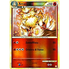 001 / 123 Arcanine rara foil reverse (IT) -NEAR MINT-