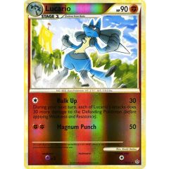 19 / 95 Lucario rara foil reverse (EN) -NEAR MINT-