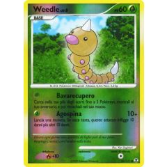 086 / 111 Weedle LIV.6 comune foil reverse (IT)  -PLAYED-