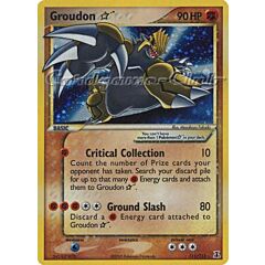 111 / 113 Groudon rara "star" foil (EN) -NEAR MINT-