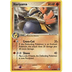 031 / 106 Hariyama non comune (EN) -NEAR MINT-