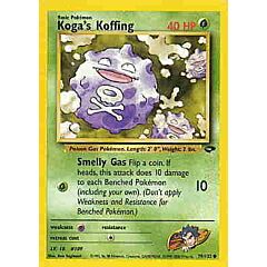 079 / 132 Koga's Koffing Lv. 10 comune unlimited (EN) -NEAR MINT-