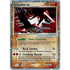 093 / 101 Groudon EX rara ex foil (EN) -NEAR MINT-