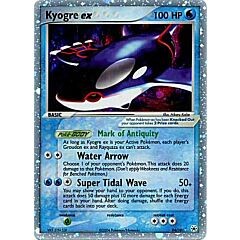 094 / 101 Kyogre EX rara ex foil (EN) -NEAR MINT-