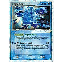 097 / 101 Regice EX rara ex foil (EN) -NEAR MINT-