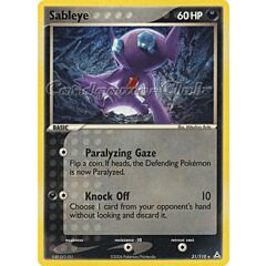 031 / 110 Sableye rara (EN) -NEAR MINT-