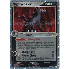 101 / 110 Mightyena EX rara ex foil (EN) -NEAR MINT-