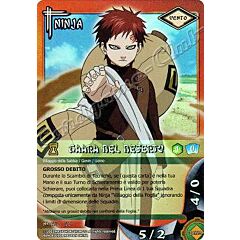 NI-268 Gaara del Deserto ultra rara foil -NEAR MINT-
