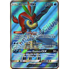 219 / 236 Keldeo GX ultra rara foil (IT) -NEAR MINT-