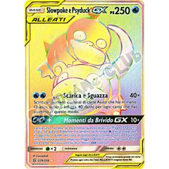 239 / 236 Slowpoke e Psyduck GX rara segreta foil (IT) -NEAR MINT-