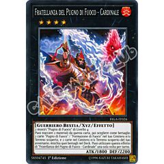 FIGA-IT026 Fratellanza del Pugno di Fuoco - Cardinale super rara 1a Edizione (IT) -NEAR MINT-