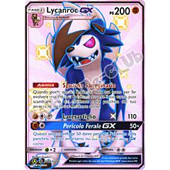 SV66 / SV94 Lycanroc GX shiny vault foil (IT) -NEAR MINT-