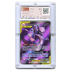 222 / 236 Mewtwo e Mew GX ultra rara foil (IT) -GRADATA-SCC/08,5