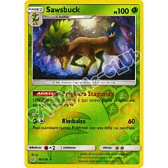 016 / 236 Sawsbuck rara foil reverse (IT) -NEAR MINT-