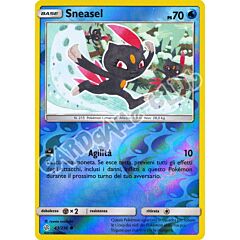 043 / 236 Sneasel comune foil reverse (IT) -NEAR MINT-