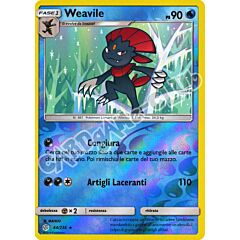 044 / 236 Weavile rara foil reverse (IT) -NEAR MINT-