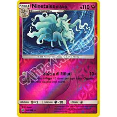 145 / 236 Ninetales di Alola rara foil reverse (IT) -NEAR MINT-