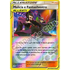 186 / 236 Malicia e Fantasilvestro non comune foil reverse (IT) -NEAR MINT-