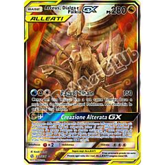 221 / 236 Arceus, Dialga e Palkia GX ultra rara foil (IT) -NEAR MINT-