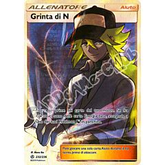 232 / 236 Grinta di N ultra rara foil (IT) -NEAR MINT-