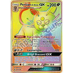257 / 236 Persian di Alola GX rara segreta foil (IT) -NEAR MINT-