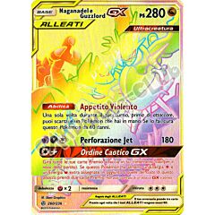 260 / 236 Naganadel e Guzzlord GX rara segreta foil (IT) -NEAR MINT-