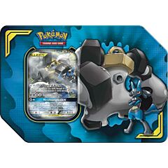 Tin da collezione Alleanza Micidiale Lucario e Melmetal GX (IT)
