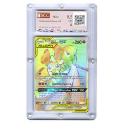 225 / 214 Gardevoir e Sylveon GX rara segreta foil (IT) -GRADATA SCC/8,5-
