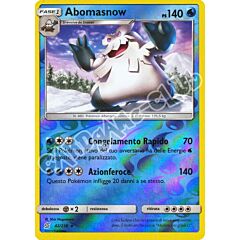 042 / 236 Abomasnow rara foil reverse (IT) -NEAR MINT-