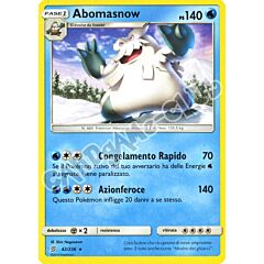 042 / 236 Abomasnow rara normale (IT) -NEAR MINT-
