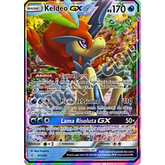 047 / 236 Keldeo GX rara GX foil (IT) -NEAR MINT-