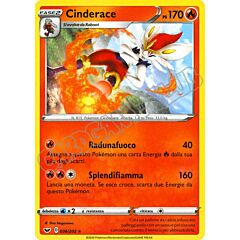 036 / 202 Cinderace rara normale (IT) -NEAR MINT-